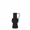 Mica Decorations Vases Vase En Métal Noir H23 -Sablie Vases Soldes vase en metal noir h23
