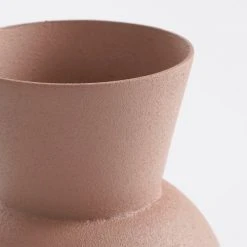 Mica Decorations Vases Vase En Métal Rose H8.5 -Sablie Vases Soldes vase en metal rose h8 5 3