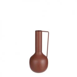 Mica Decorations Vases Vase En Métal Rouille H25