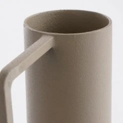 Mica Decorations Vases Vase En Métal Taupe H30 -Sablie Vases Soldes vase en metal taupe h30 2