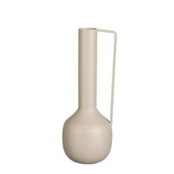 Mica Decorations Vases Vase En Métal Taupe H30 -Sablie Vases Soldes vase en metal taupe h30 4