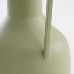 Mica Decorations Vases Vase En Métal Vert Clair H20 -Sablie Vases Soldes vase en metal vert clair h20 3