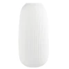 Maisons Du Monde Vases Vase En Porcelaine Striée Blanche H25 -Sablie Vases Soldes vase en porcelaine striee blanche h25 1000 11 34 194661 1