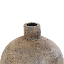 House Nordic Vases Vase En Terre Cuite 60x32cm Brun -Sablie Vases Soldes vase en terre cuite 60x32cm brun 2