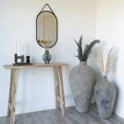 House Nordic Vases Vase En Terre Cuite 60x32cm Brun -Sablie Vases Soldes vase en terre cuite 60x32cm brun 5