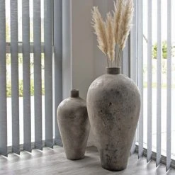 House Nordic Vases Vase En Terre Cuite 80x40cm Brun -Sablie Vases Soldes vase en terre cuite 80x40cm brun 1