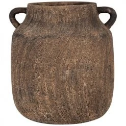 Maisons Du Monde Vases Vase En Terre Cuite Marron H27