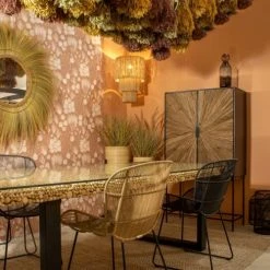 Now’s Home Vases Vase En Verre Avec Bouchon Bordeaux Et Gris -Sablie Vases Soldes vase en verre avec bouchon bordeaux et gris 3