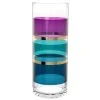 Maisons Du Monde Vases Vase En Verre Bleu, Doré Et Violet Figue H26 -Sablie Vases Soldes vase en verre bleu dore et violet figue h26 1000 8 25 223065 1