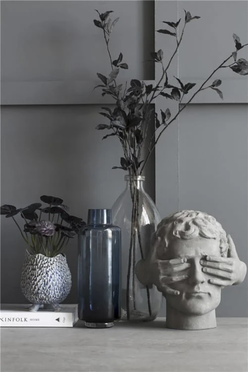 Lene Bjerre Vases Vase En Verre Bleu H30 5 Lene Bjerre Vases Vase En Verre Bleu H30 – Image 3