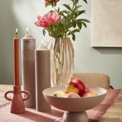 Mica Decorations Vases Vase En Verre Crème H32 -Sablie Vases Soldes vase en verre creme h32 2