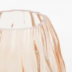 Mica Decorations Vases Vase En Verre Crème H32 -Sablie Vases Soldes vase en verre creme h32 3