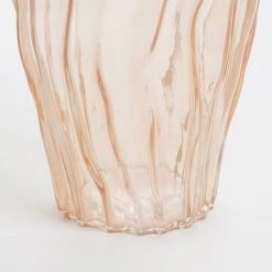 Mica Decorations Vases Vase En Verre Crème H32 -Sablie Vases Soldes vase en verre creme h32 4