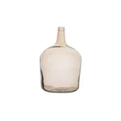 Naturalys Vases Vase En Verre Dame Jeanne 4 Litres Vert -Sablie Vases Soldes vase en verre dame jeanne 4 litres taupe 3