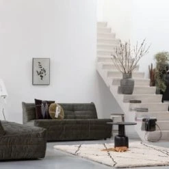 Sablie Vases Soldes -Sablie Vases Soldes vase en verre de mosaique noir 1