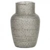 Woood Vases Vase En Verre De Mosaique Noir -Sablie Vases Soldes vase en verre de mosaique noir