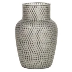 Sablie Vases Soldes 30 Woood Vases Vase En Verre De Mosaique Noir