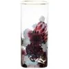 Maisons Du Monde Vases Vase En Verre Fumé à Motif Floral Violet Et Rose H23 -Sablie Vases Soldes vase en verre fume a motif floral violet et rose h23 1000 3 24 229214 1