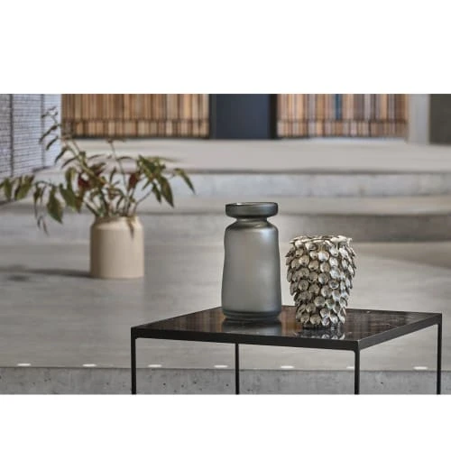 Villa Collection Vases Vase En Verre Gris 6 Villa Collection Vases Vase En Verre Gris – Image 4