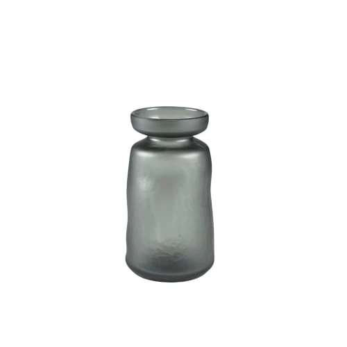 Villa Collection Vases Vase En Verre Gris 3 Villa Collection Vases Vase En Verre Gris