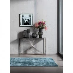 Kare Design Vases Vase En Verre Gris Clair Mat Et Noir Brillant H42 -Sablie Vases Soldes vase en verre gris clair mat et noir brillant h42 1