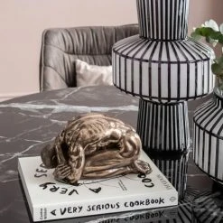 Kare Design Vases Vase En Verre Gris Clair Mat Et Noir Brillant H42 -Sablie Vases Soldes vase en verre gris clair mat et noir brillant h42 2