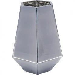 Kare Design Vases Vase En Verre Gris Et Doré H21 -Sablie Vases Soldes vase en verre gris et dore h21 3