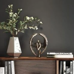 Kare Design Vases Vase En Verre Gris Et Doré H21 -Sablie Vases Soldes vase en verre gris et dore h21 4