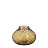Mica Decorations Vases Vase En Verre Marron D23 -Sablie Vases Soldes vase en verre marron d23