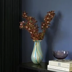 Hubsch Vases Vase En Verre Multicolore H30 -Sablie Vases Soldes vase en verre multicolore h30 1