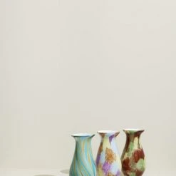 Hubsch Vases Vase En Verre Multicolore H30 -Sablie Vases Soldes vase en verre multicolore h30 2