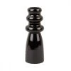 Present Time Vases Vase En Verre Noir H20,5cm -Sablie Vases Soldes vase en verre noir h20 5cm