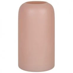 Maisons Du Monde Vases Vase En Verre Opaque Rose H18