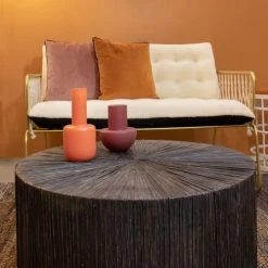 Pirouette Paris Vases Vase En Verre Orange -Sablie Vases Soldes vase en verre orange 4