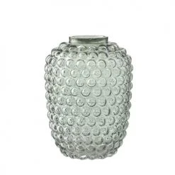 Lene Bjerre Vases Vase En Verre Vert H20