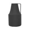 Passage Vernet Vases Vase Façon Pot à Lait En Métal Noir -Sablie Vases Soldes vase facon pot a lait en metal noir