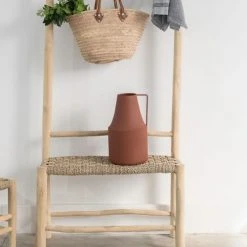 Passage Vernet Vases Vase Façon Pot à Lait En Métal Rouge -Sablie Vases Soldes vase facon pot a lait en metal rouge 2