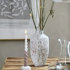 Lene Bjerre Vases Vase Flora En Verre H28 8 Lene Bjerre Vases Vase Flora En Verre H28 -Sablie Vases Soldes vase flora en verre h28 2