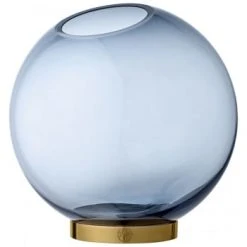 AYTM Vases Vase Globe Verre Et Laiton Large D21cm -Sablie Vases Soldes vase globe verre et laiton large d21cm 19