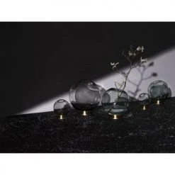 AYTM Vases Vase Globe Verre Et Laiton Mini D10cm -Sablie Vases Soldes vase globe verre et laiton mini d10cm 14