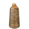 LANADECO Vases Vase Haut Rond Verre Marron H47cm -Sablie Vases Soldes vase haut rond verre marron h47cm