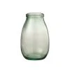 LANADECO Vases Vase Haut Verre Transparent H27cm -Sablie Vases Soldes vase haut verre transparent h27cm