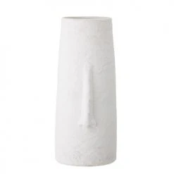 Bloomingville Vases Vase Héléna Terracotta Blanc H40 Cm