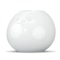 Tassen Vases Vase Humeur Amusé En Porcelaine Blanche D19cm -Sablie Vases Soldes vase humeur amuse en porcelaine blanche d19cm 1