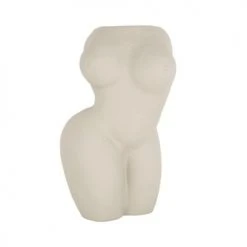 Present Time Vases Vase Lady Résine Blanc