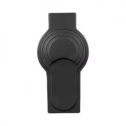 Present Time Vases Vase Layer Art Rond Noir Céramique Noir