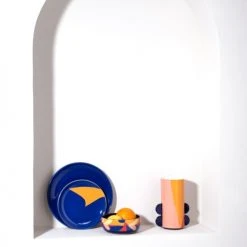 Vases Vase Marsha Maisons Du Monde X Sakina M’Sa En Faïence Rose, Bleue Et Corail H22 -Sablie Vases Soldes vase marsha maisons du monde x sakina m sa en faience rose bleue et corail h22 1000 1 9 229773 3