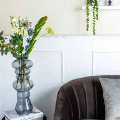 Present Time Vases Vase Morgana Glass H35cm -Sablie Vases Soldes vase morgana glass h35cm 3