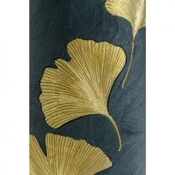 Kare Design Vases Vase Noir Feuilles De Ginkgo Dorées En Polyrésine H95 -Sablie Vases Soldes vase noir feuilles de ginkgo dorees en polyresine h95 4