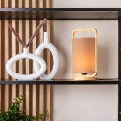 Present Time Vases Vase Oval Wide Résine Blanc -Sablie Vases Soldes vase oval wide resine blanc 4